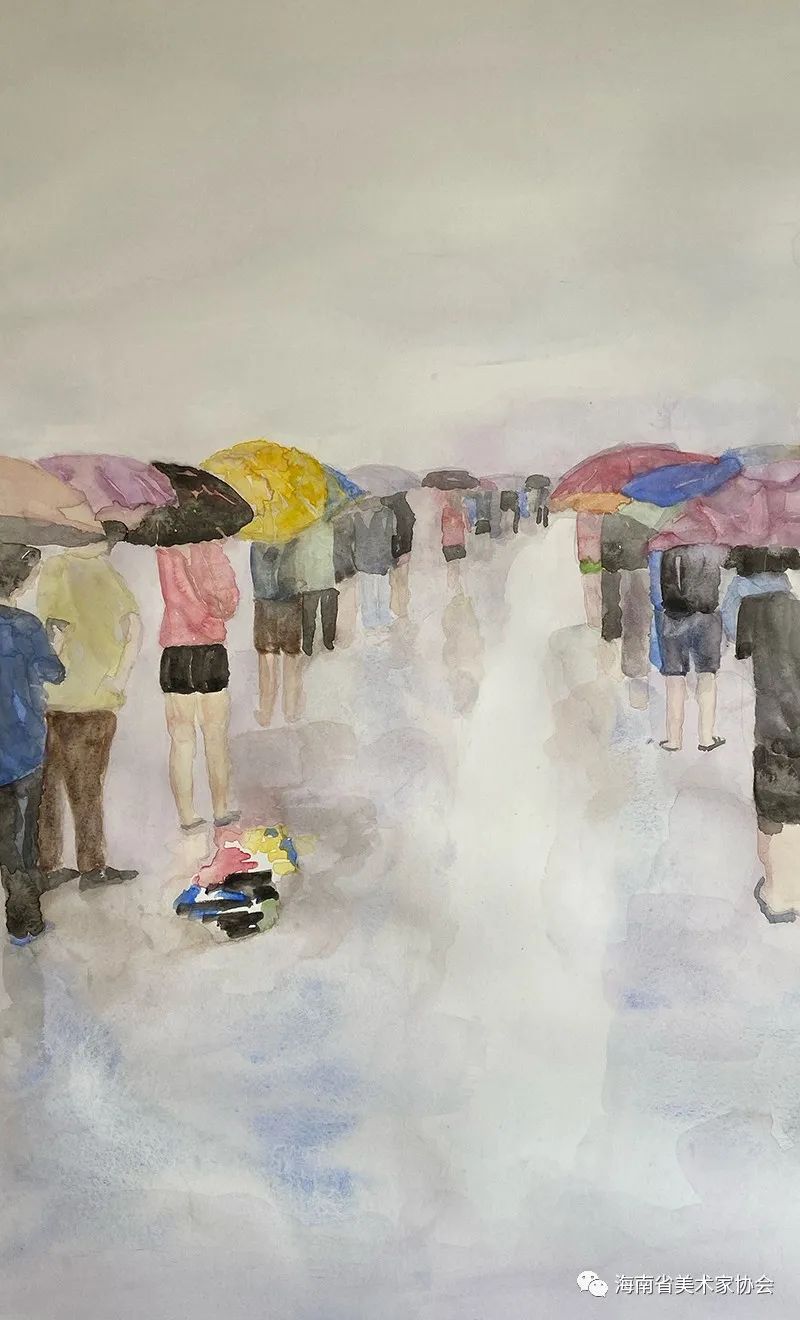 展览在线‖海南省美术家协会“艺”起抗疫网络美术展（五）