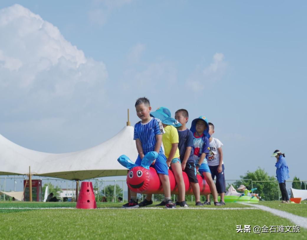 在金石滩时光海格调营地枕着星空入眠！
