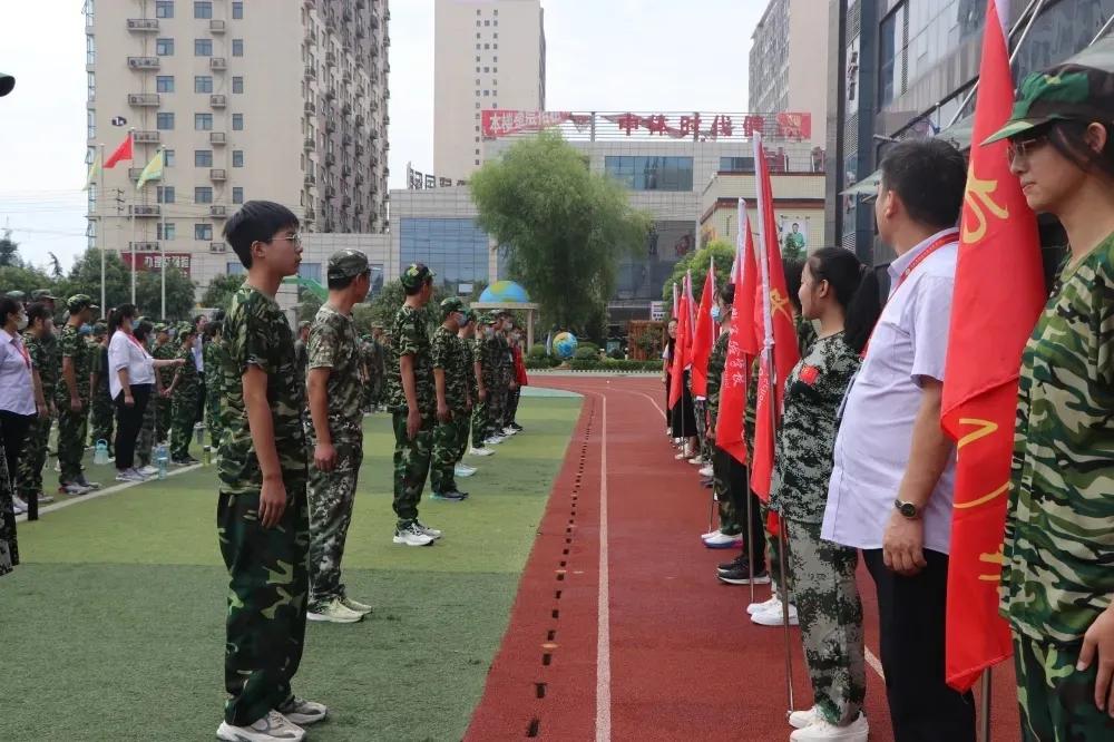 新徽实验学校军训2021,迷彩青春不负韶华军训