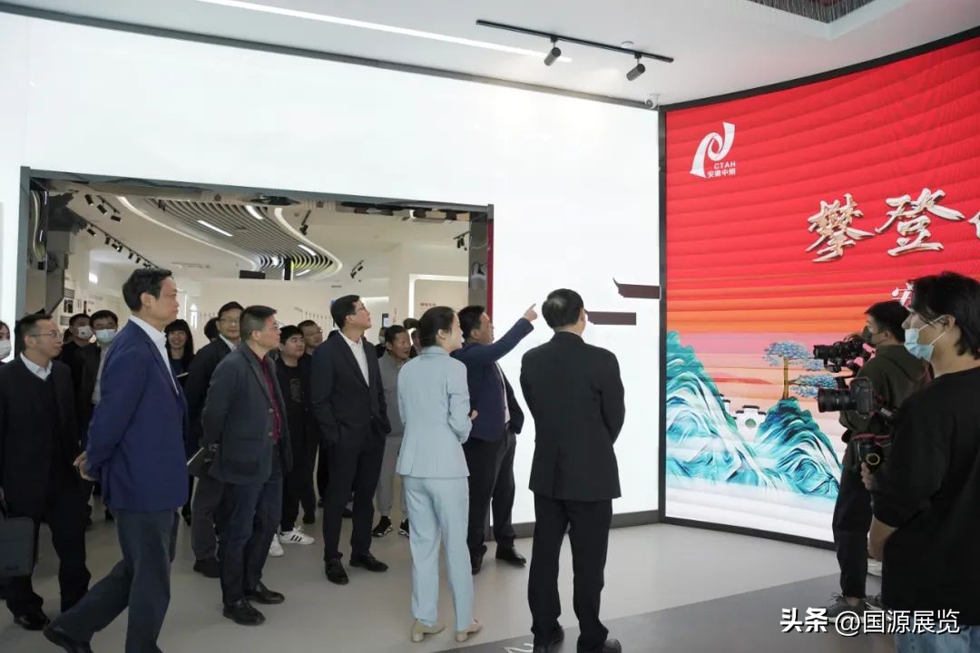 国源再创精品工程，安徽中烟企业展厅正式开放