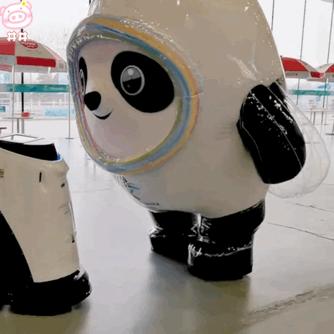 冰墩墩和他的出圈神曲,各种颜色的冰墩墩高清图片