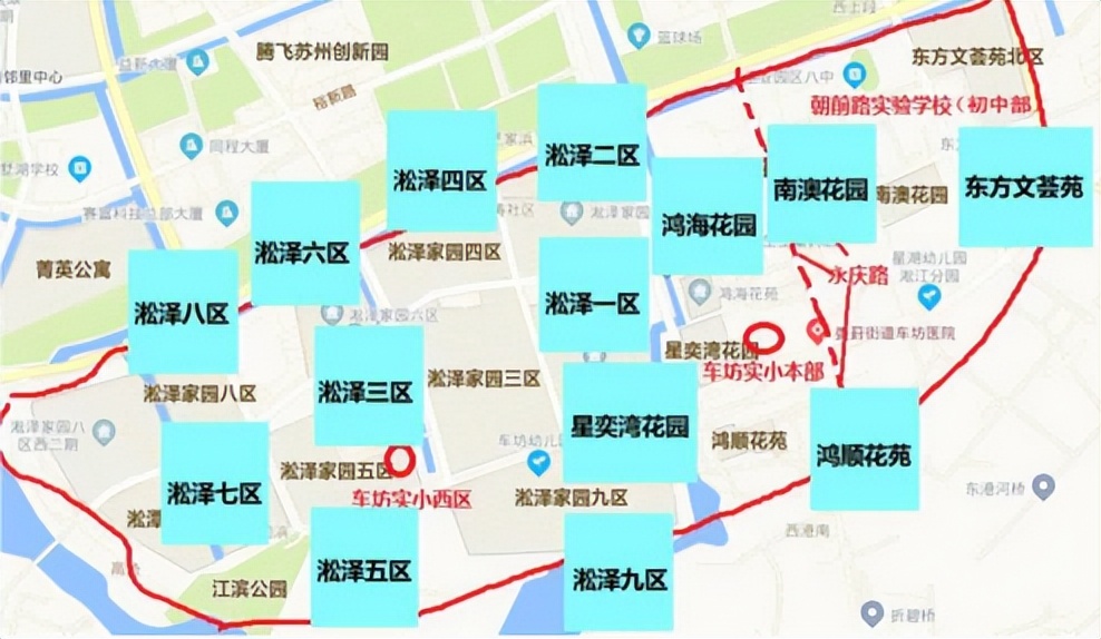 苏州施教区学区划分,2021年苏州中小学学区划分