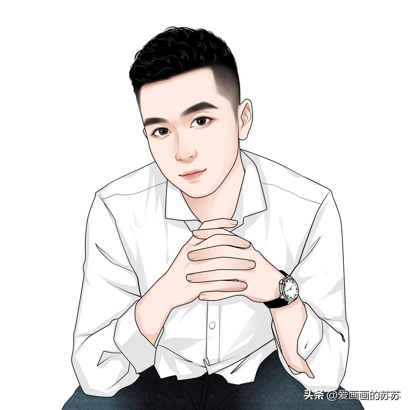 男生不太模糊的单人帅气动漫头像,阳光帅气简单清新的动漫男生头像