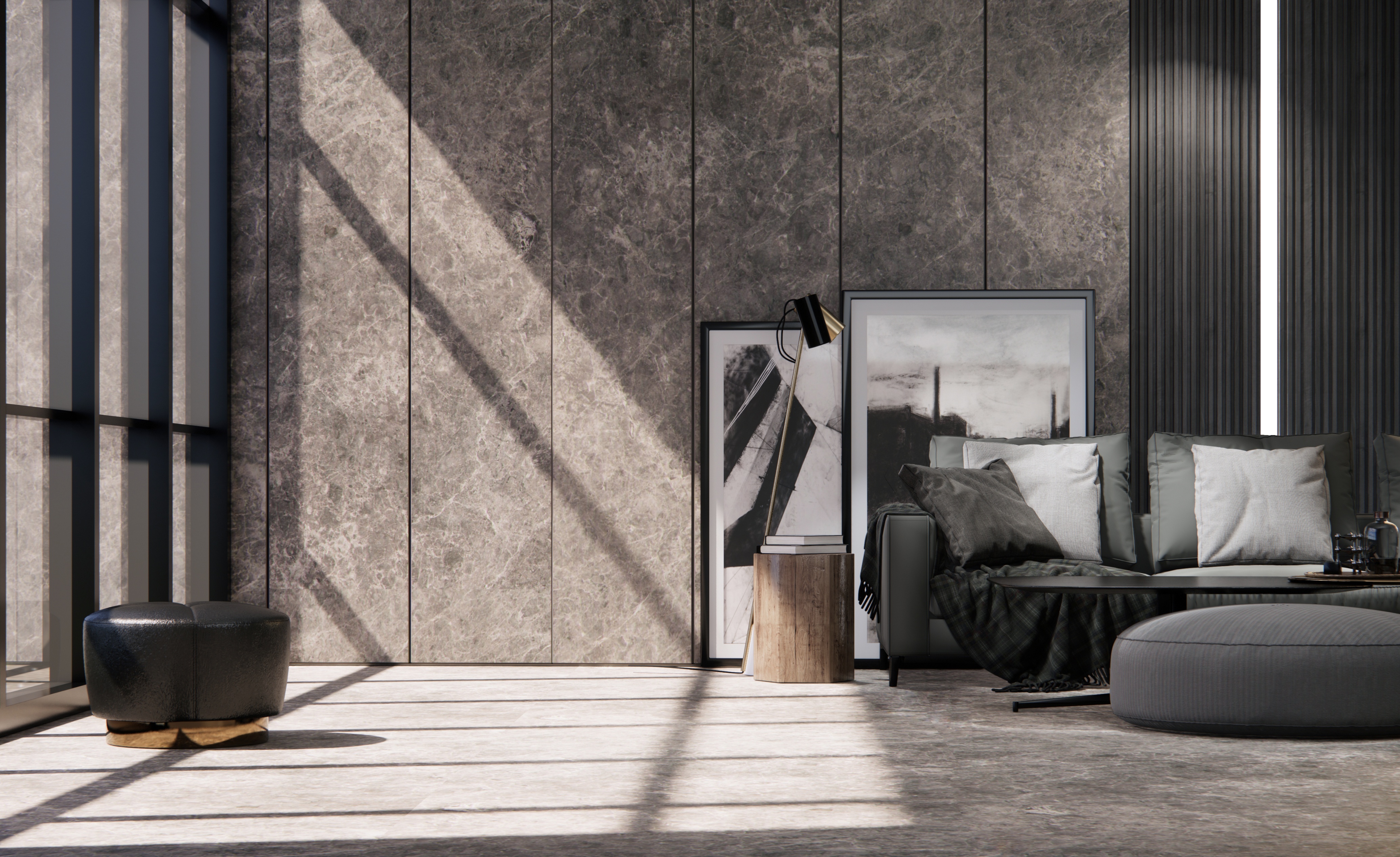 黑白设计风格用什么大理石,室内设计必知大理石