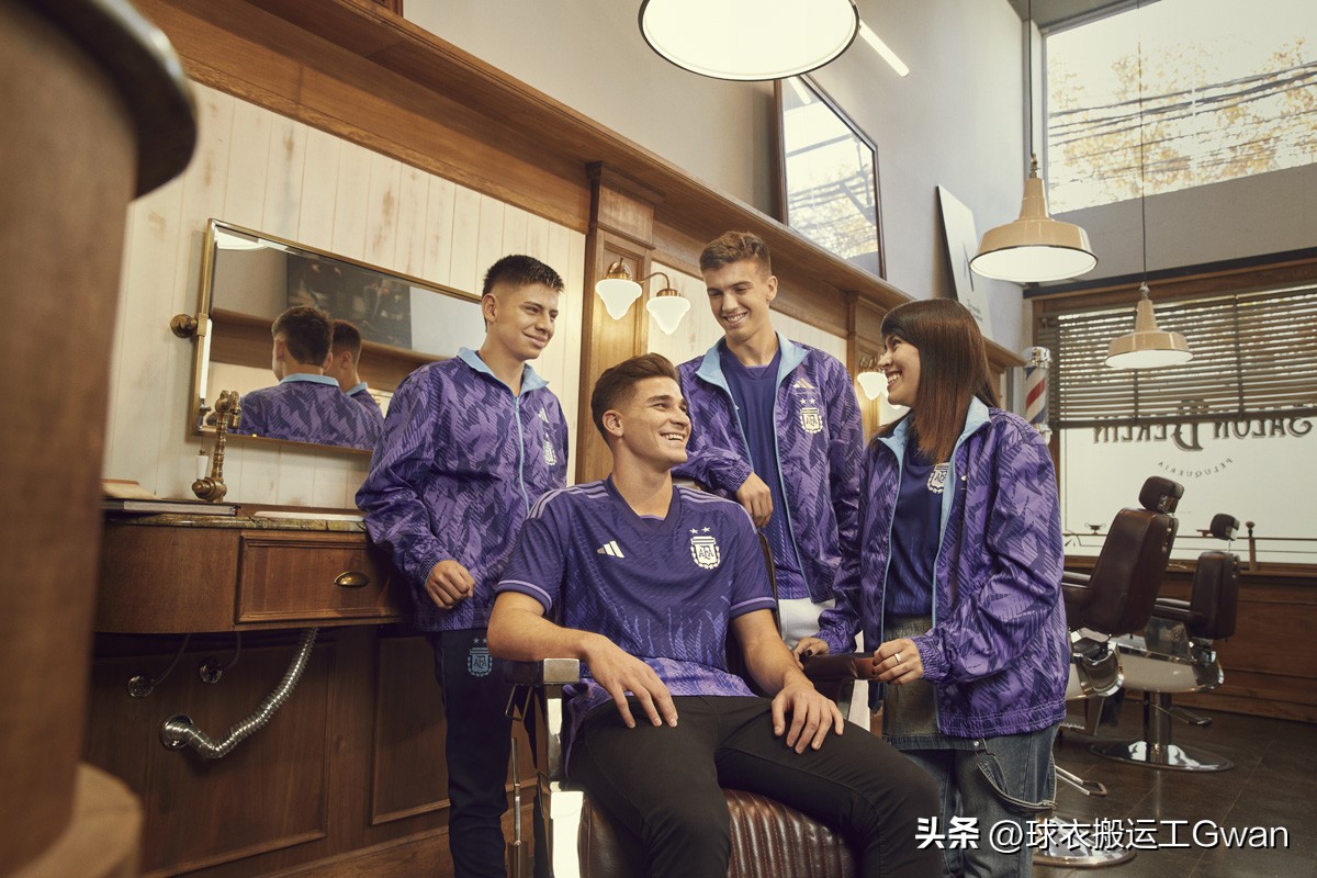 阿根廷国家队2022世界杯客场球衣分享