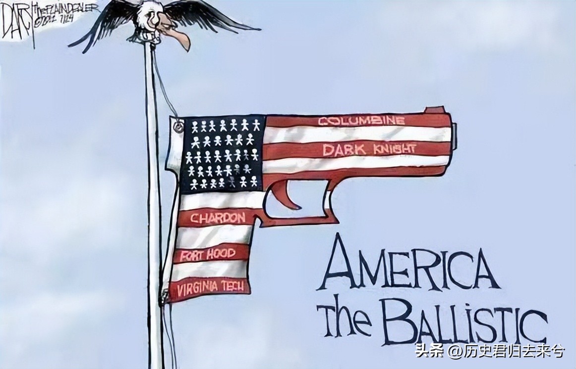 “自由美利坚，枪战每一天”，美国人因为担心治安买了第一把枪？