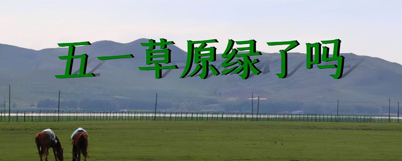 内蒙古五一自驾游旅游景点推荐,五一草原绿了吗鄂尔多斯