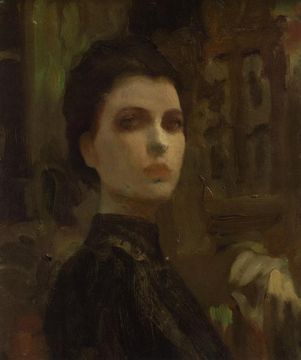 罗中立何多苓油画欣赏,何多苓人物油画教学视频