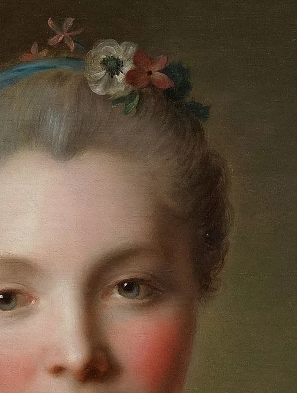 油画放大教程视频,现实版油画女子