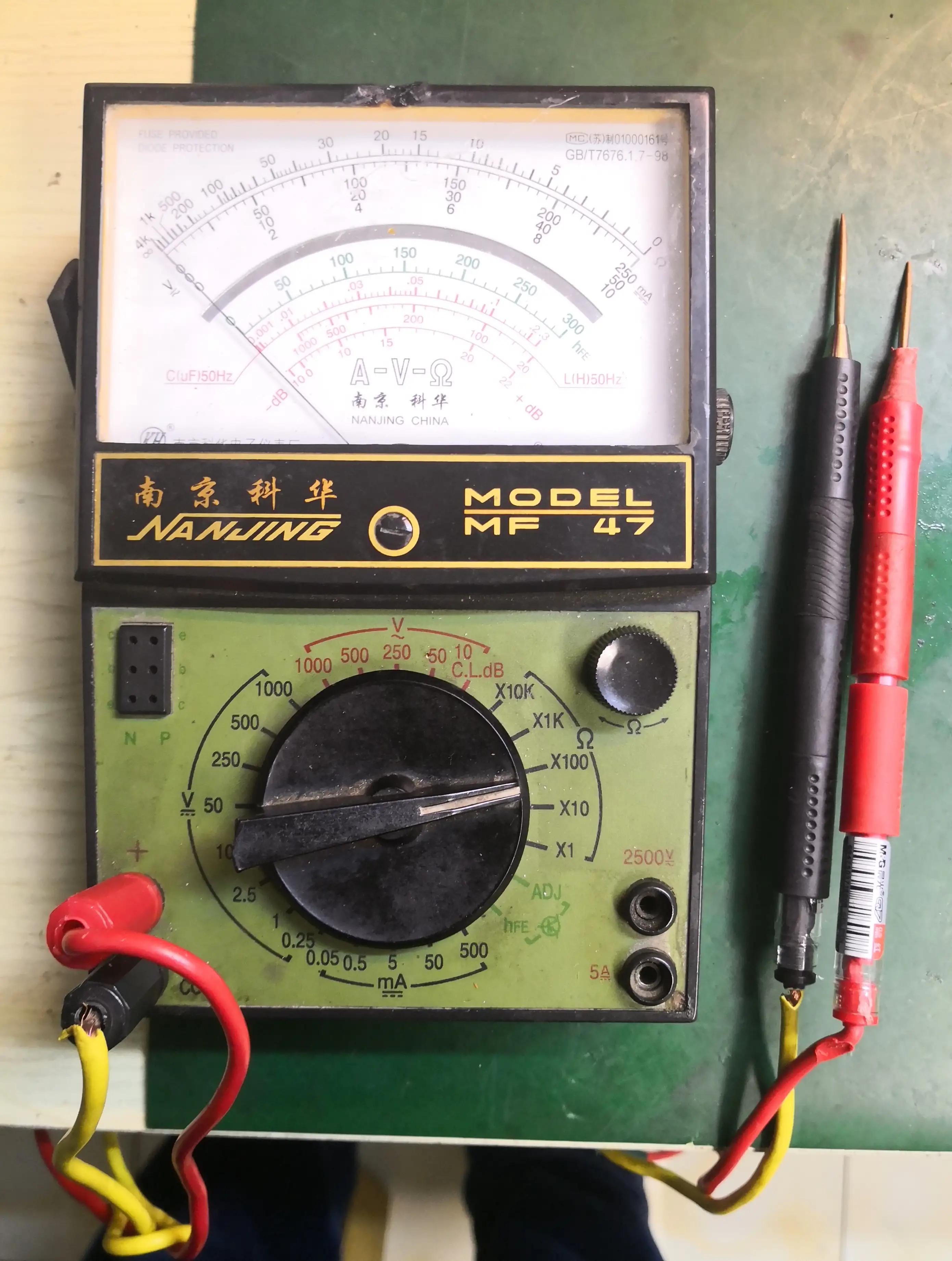 我的万用表怎么测电容,万用表初学入门背后的秘密