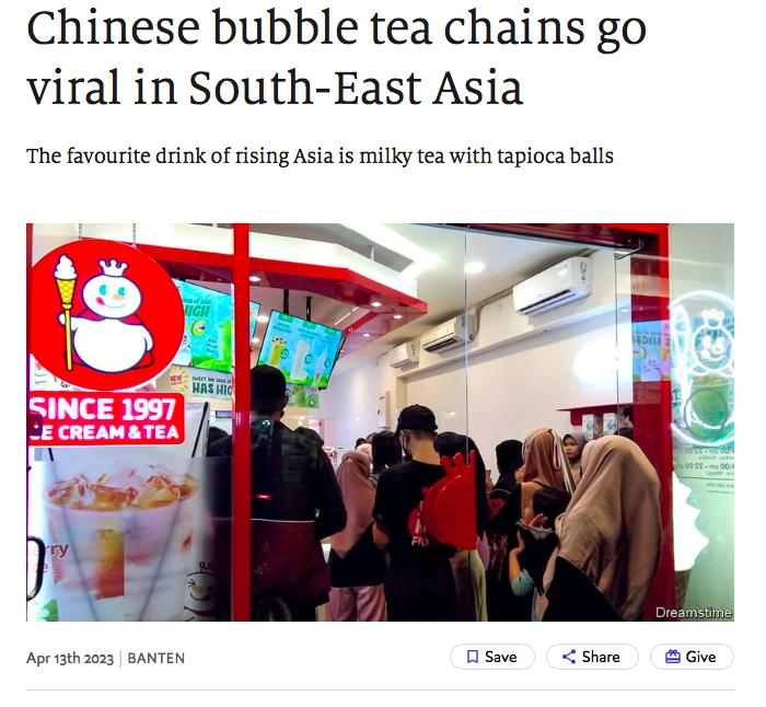 中国奶茶横扫欧洲,中国奶茶征服日本人