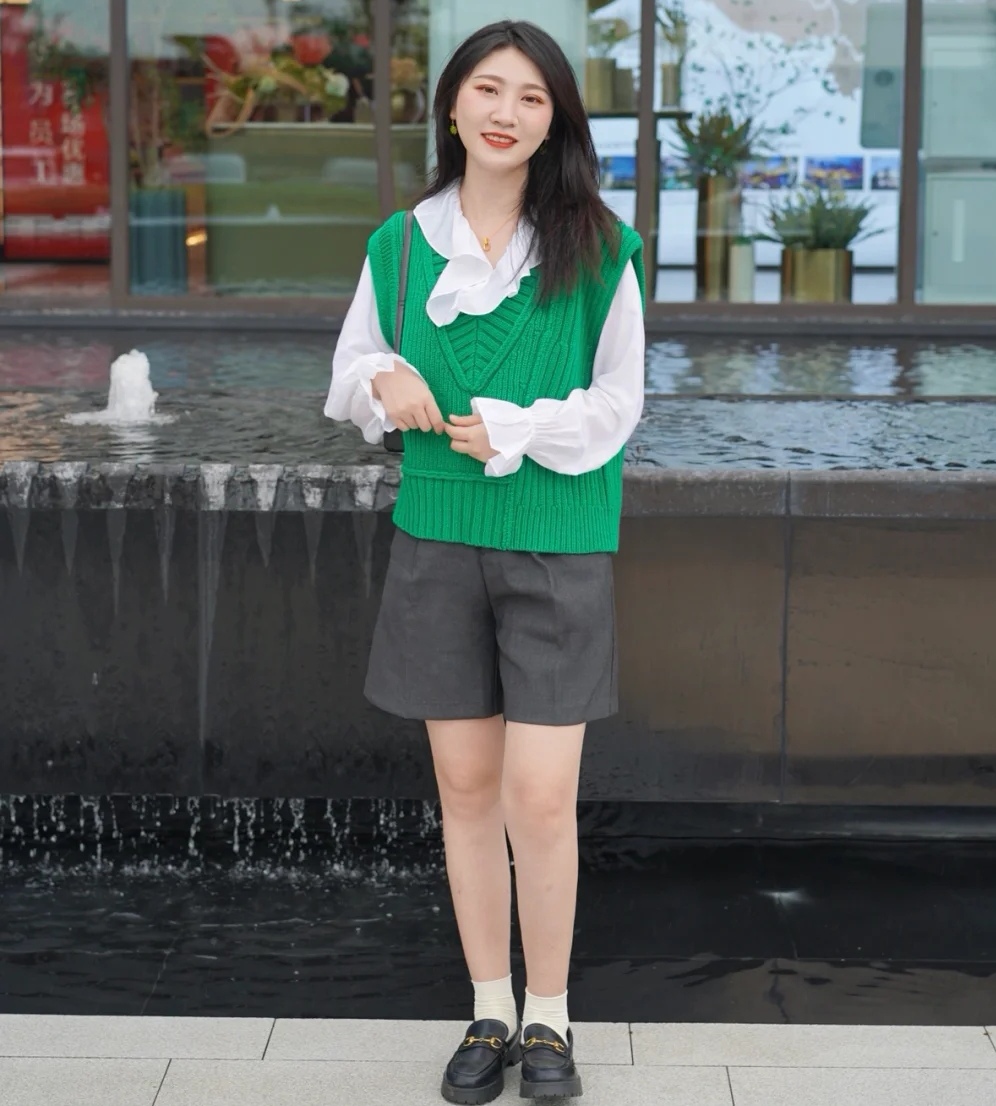36岁女1米62时尚日常穿搭,150-165女生这样穿清新甜美显腿长