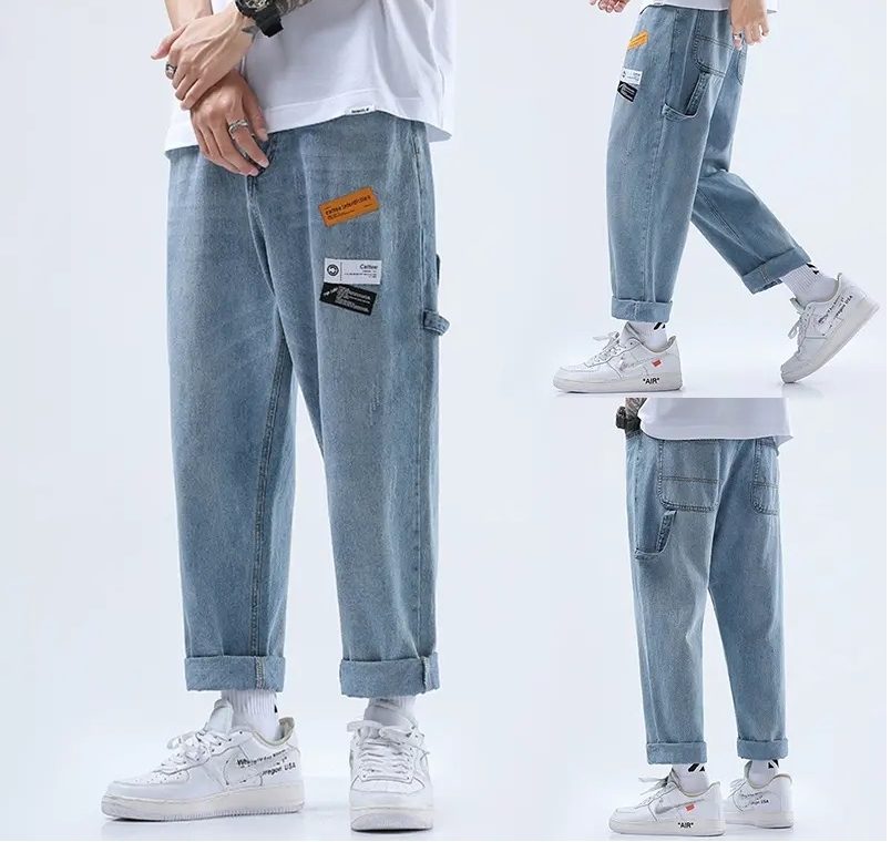 如何找到一条好款式的牛仔裤男款,男款腿型不好看怎么选择牛仔裤