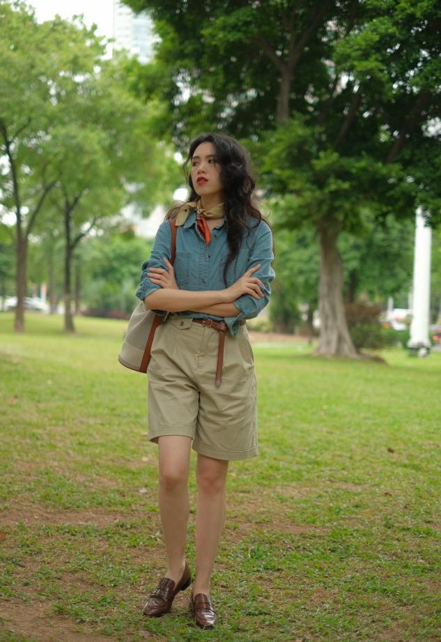 五分裤怎么穿才正式,5分裤怎么穿显高