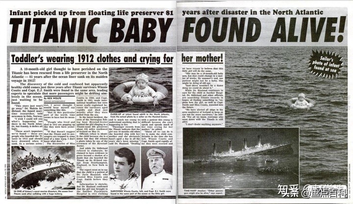 世界未解之谜泰坦尼克号沉船之谜,十大未解之谜泰坦尼克号幸存者