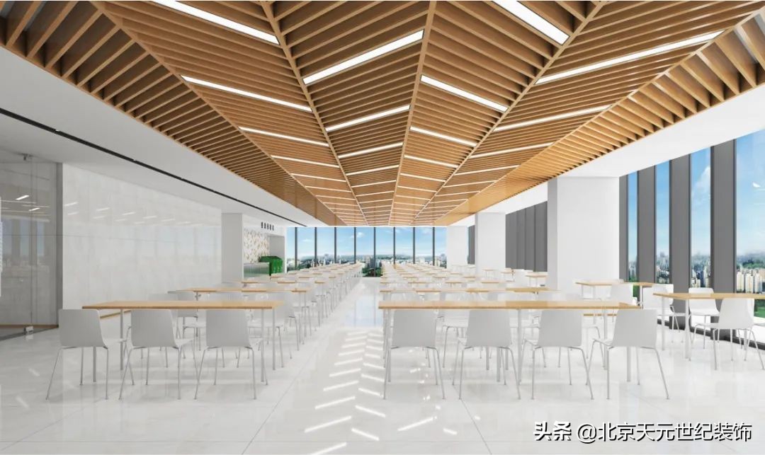 秦淮专业办公空间装饰设计案例,五华区写字楼装修设计案例