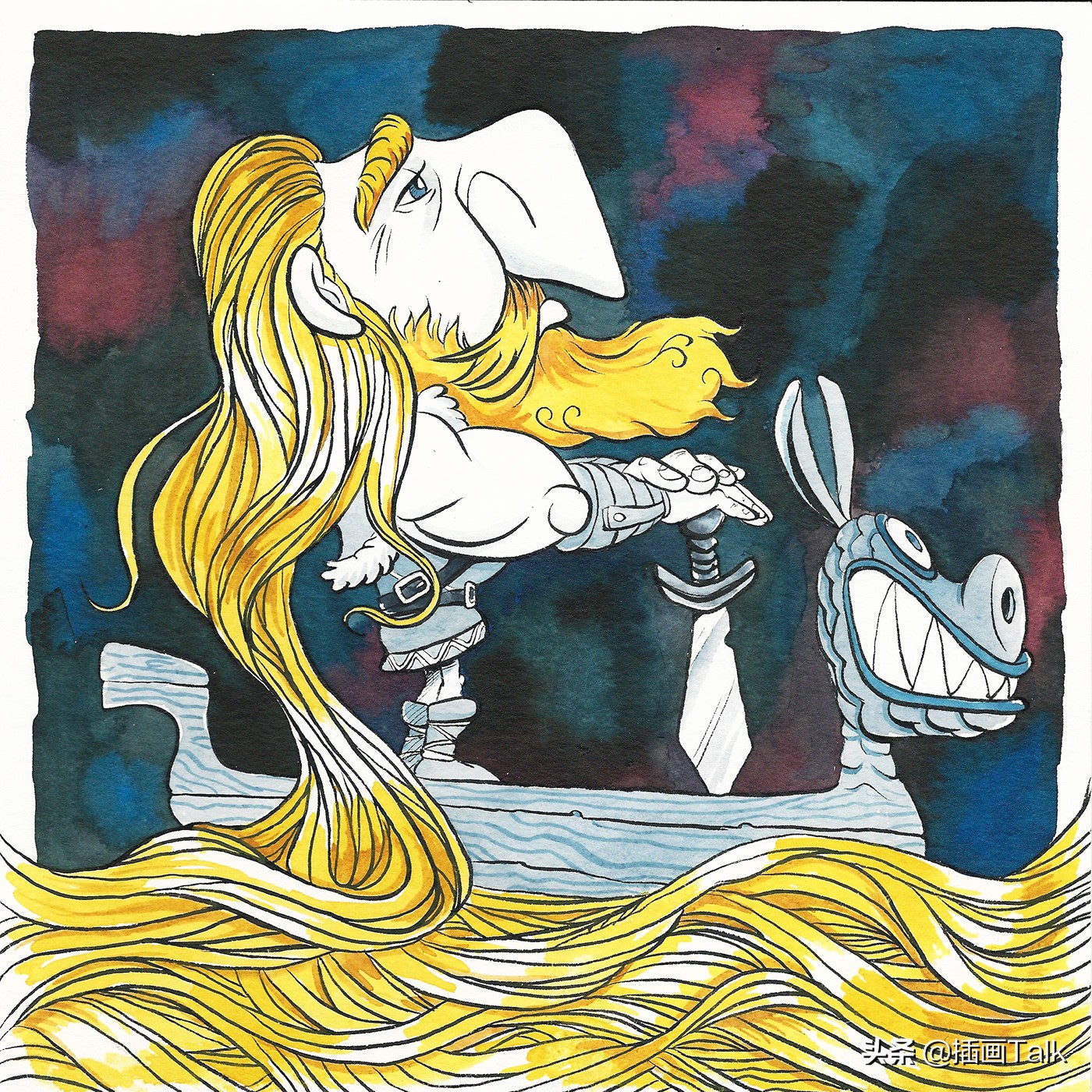 南非插画师,南非插画师作品