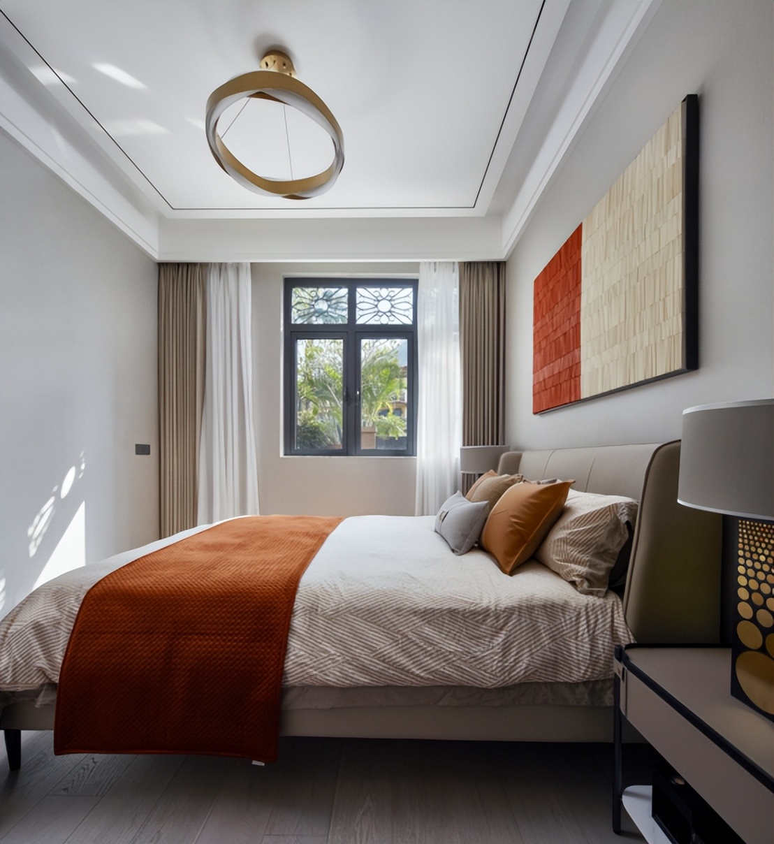 现代简奢空间设计图,245大平层轻奢装修风格