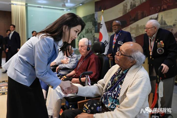 韩总统夫人访美,韩国总统夫人出访视频