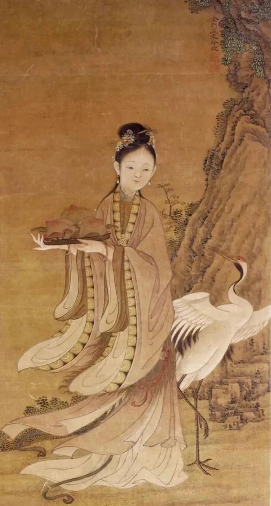 清冷枚仕女图绢本,清冷枚简介