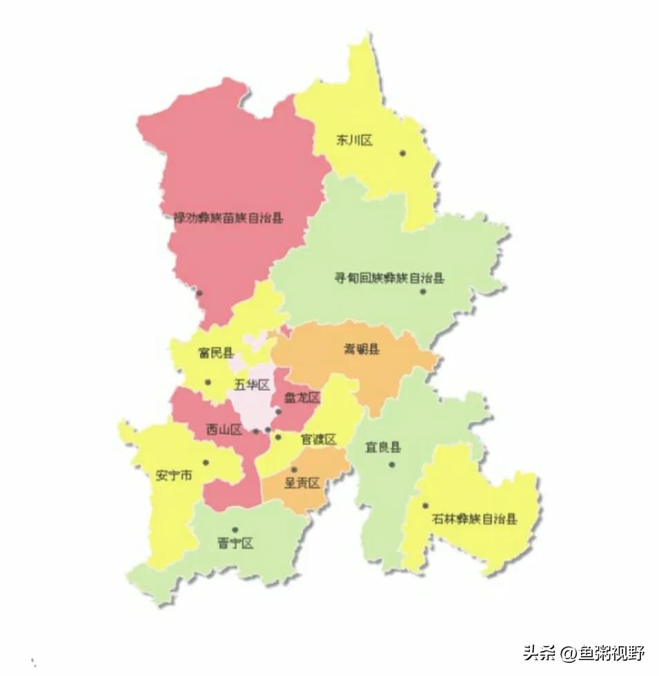 西南第三城昆明,昆明西北新城有多少平方公里