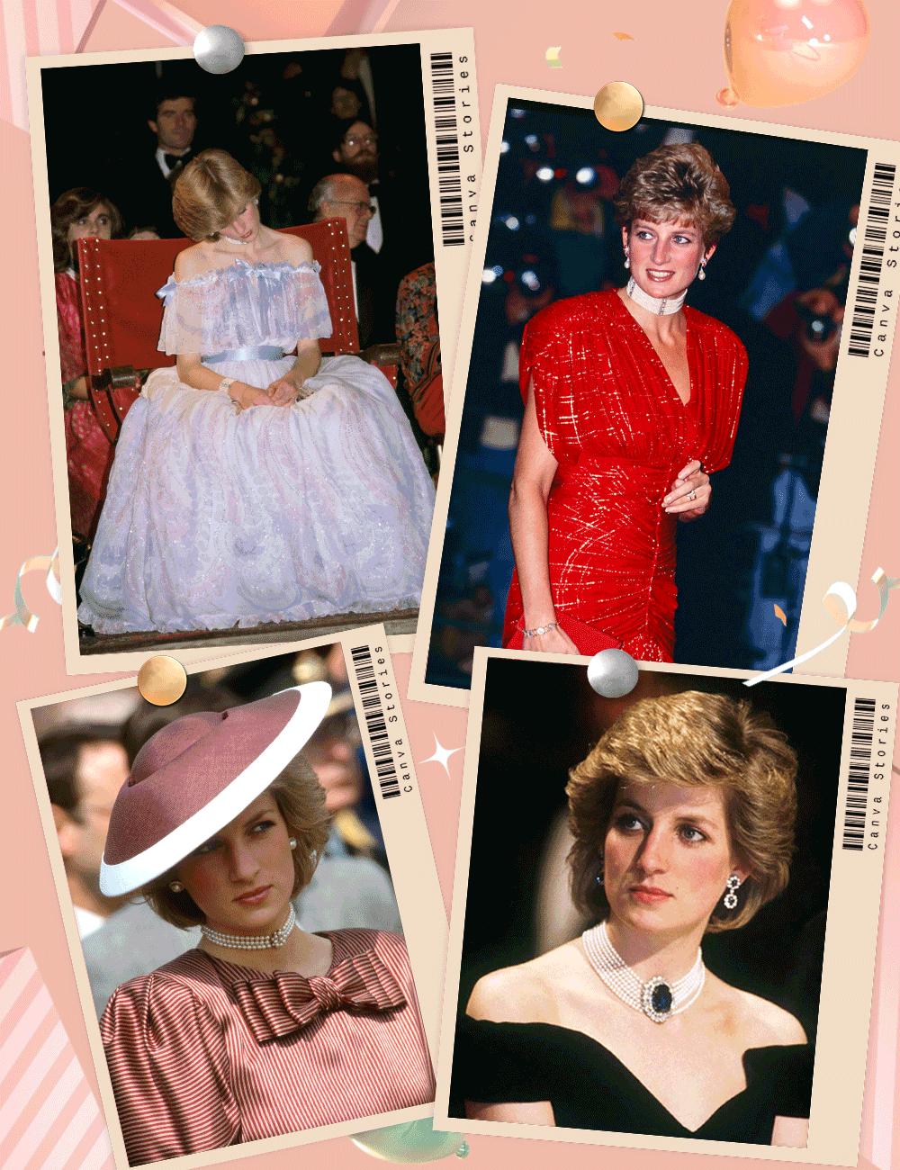 戴安娜王妃珍珠珠宝,戴安娜王妃戴过的珠宝