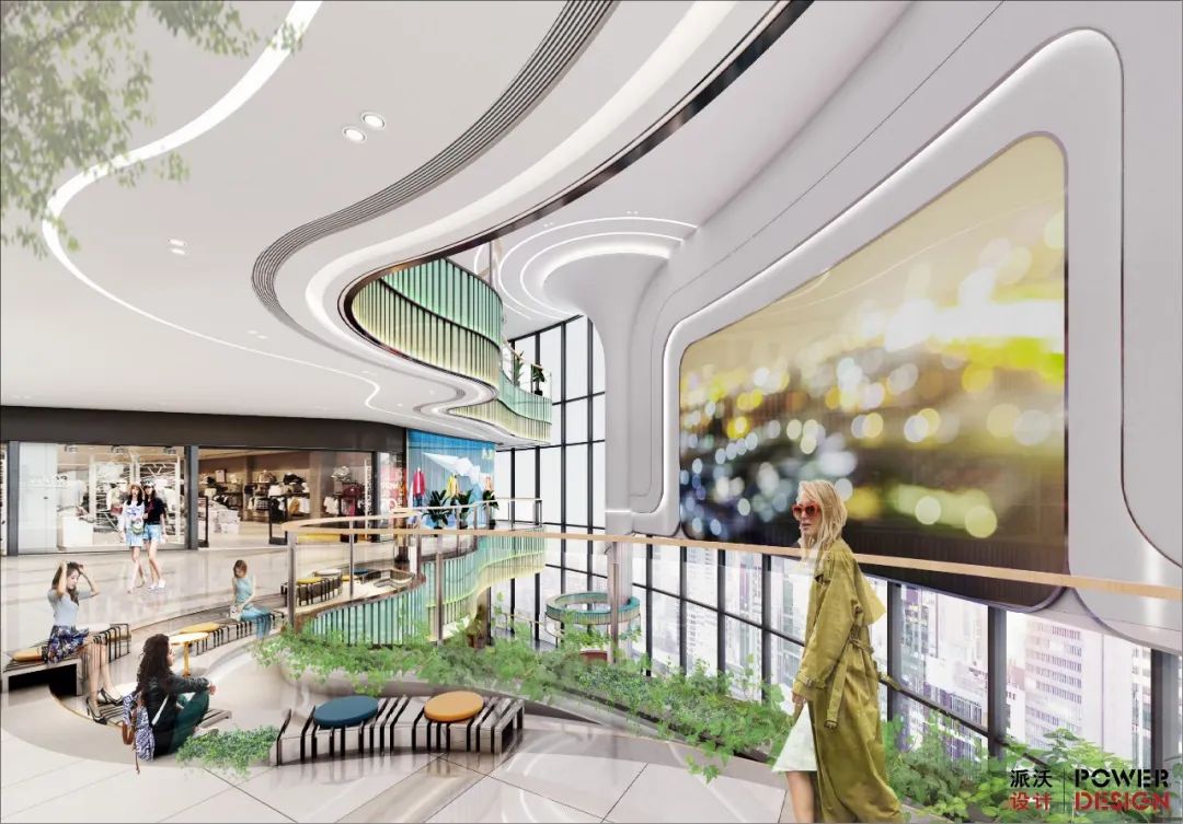 大型图文店装修效果图,效果图落地才重要