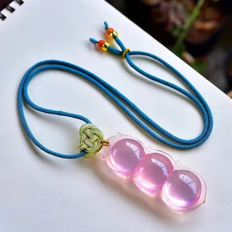 粉水晶王者,冰种粉晶和星光粉晶