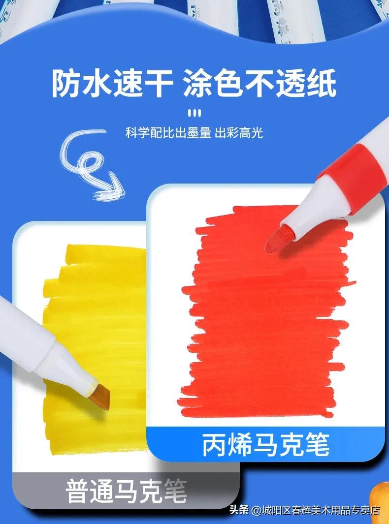 丙烯马克笔是油性还是水性,丙烯马克笔分水性或者油性吗