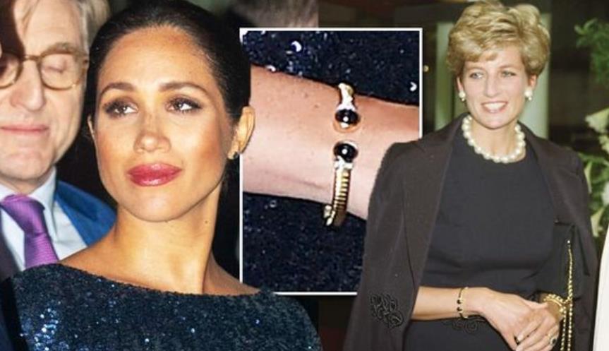 梅根再次抢镜,梅根戴安娜珠宝高级感