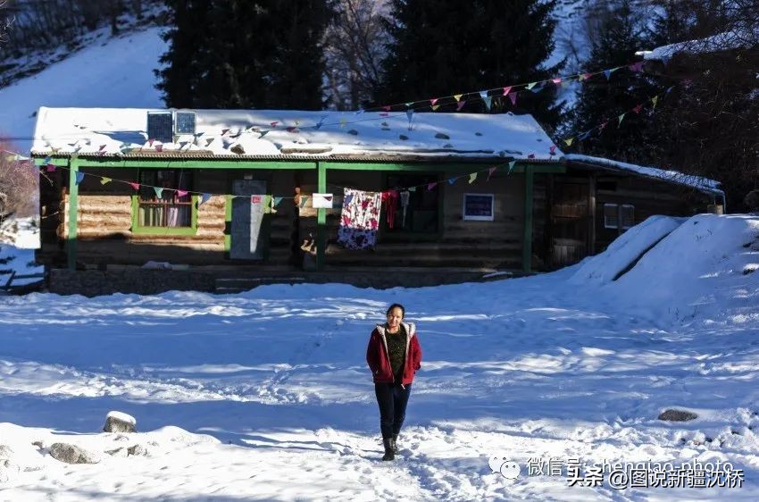 探寻琼库什台,琼库什台冬日河水