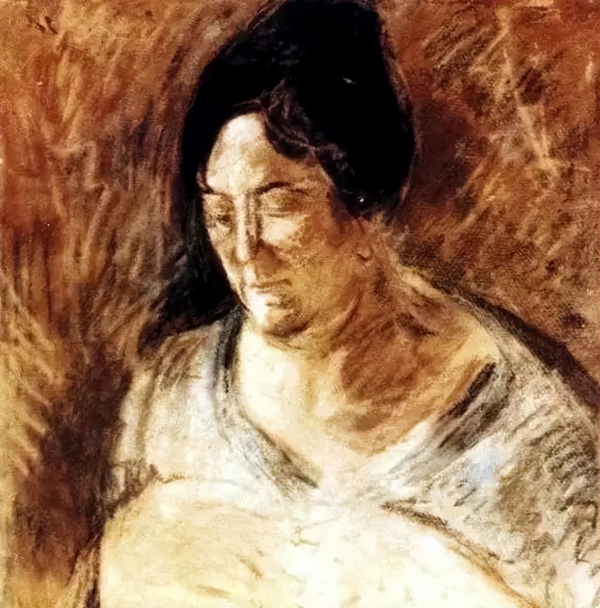 关于母亲的绘画大师,母亲节大师画中的母亲