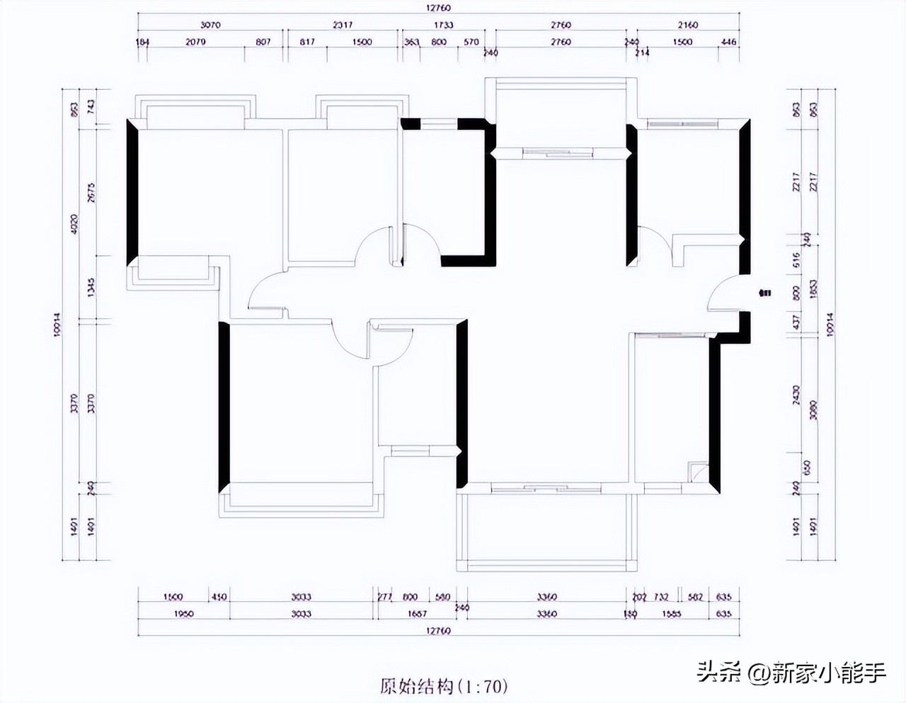 最真实的房子装修,户型奇葩的房子装修