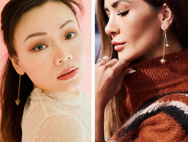 2022最好看的黄金耳环,今年新款时尚好看气质耳环