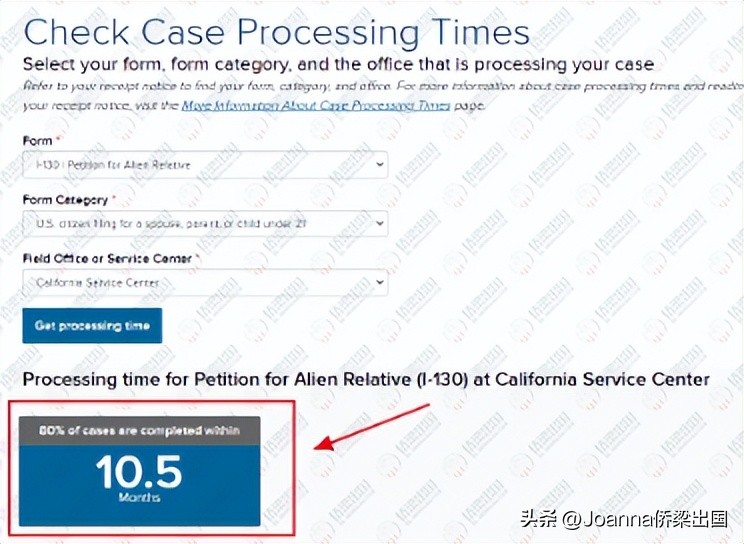 美亲属移民递交130表审核时间,美国移民局申请i-730要多久