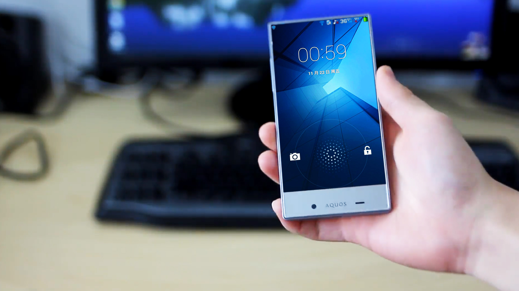 全面屏夏普小米,夏普手机全面屏