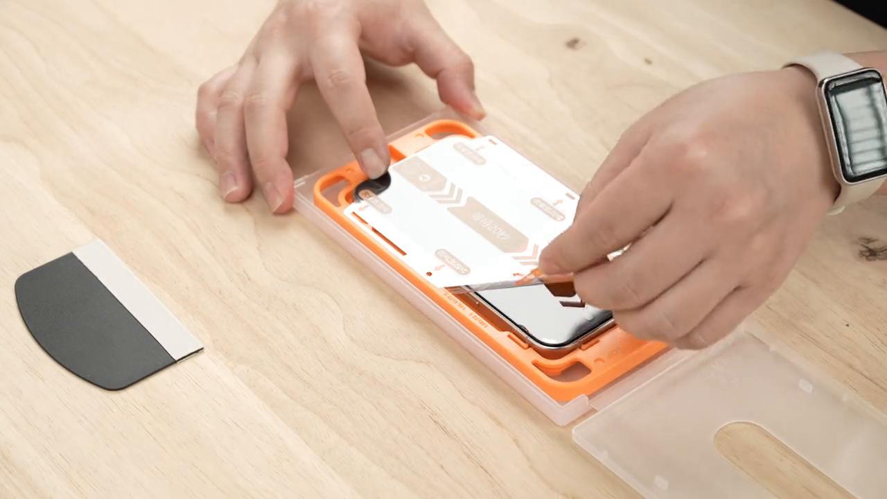 一体全包水凝膜贴膜详细教程,玻璃钢化膜贴膜最全教程