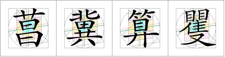 汉字书写的重心,汉字的重心是什么