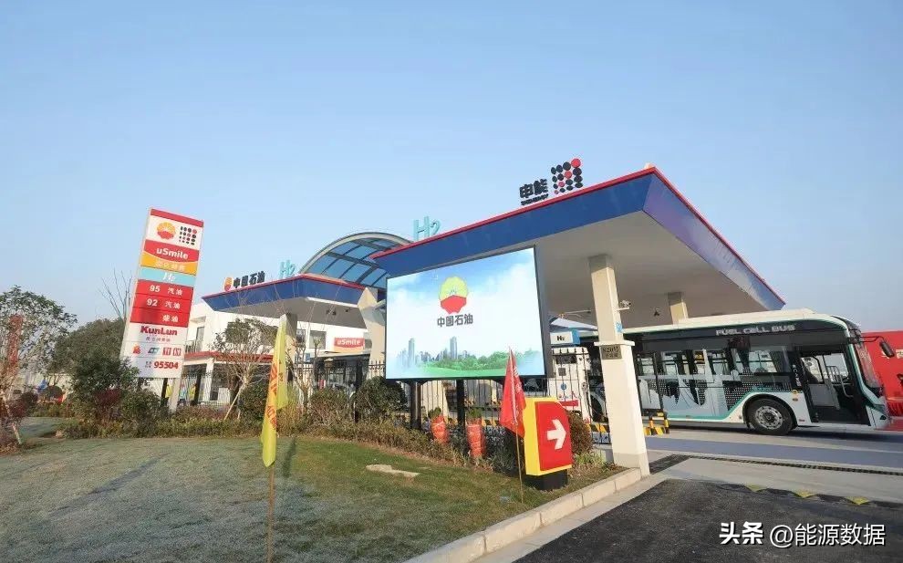 中石化首座油气氢电服综合示范站,中石化牵头成立氢能产业链建设