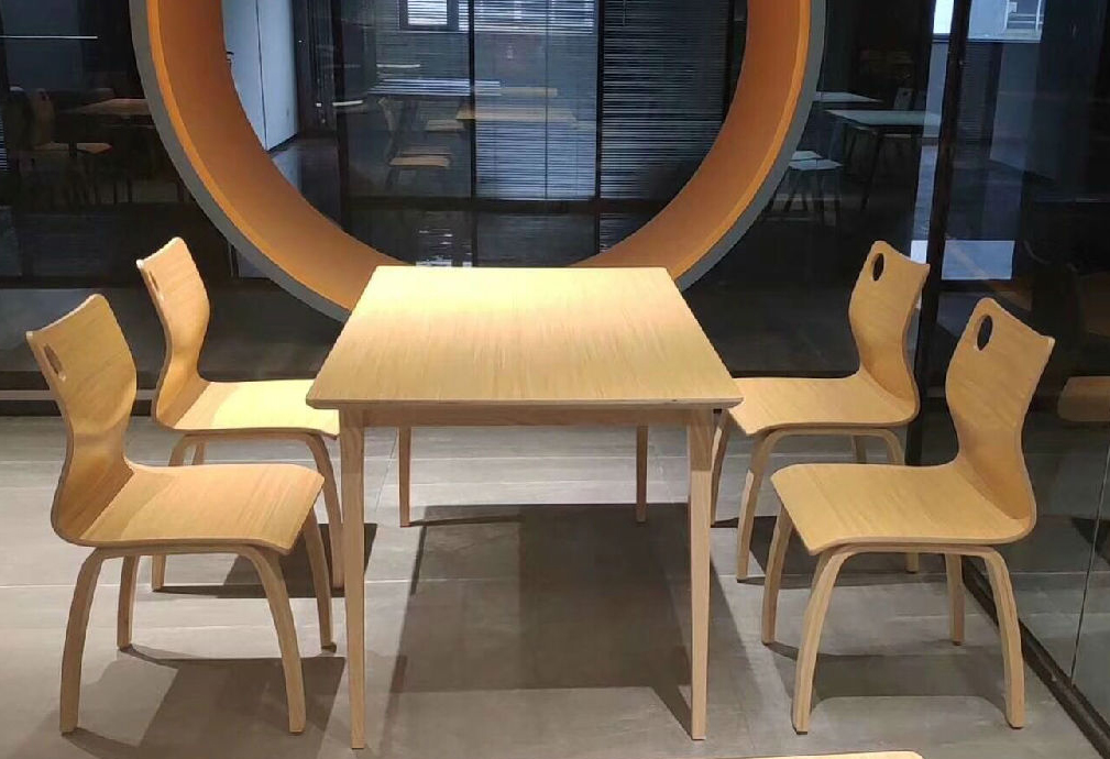 简易食堂桌椅批发,食堂用的桌椅套装