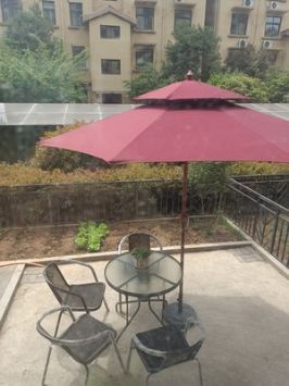 户外方形遮阳伞教程,户外遮阳伞怎么挑选结实耐用