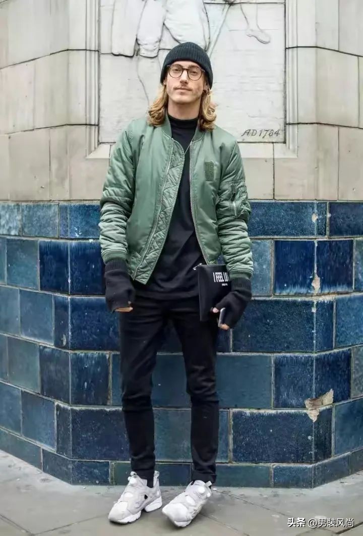 冬季军绿色夹克外套男士,军绿色夹克外套怎么搭配女