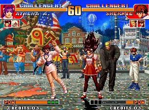 拳皇97女神,拳皇97麻宫雅典娜真人视频