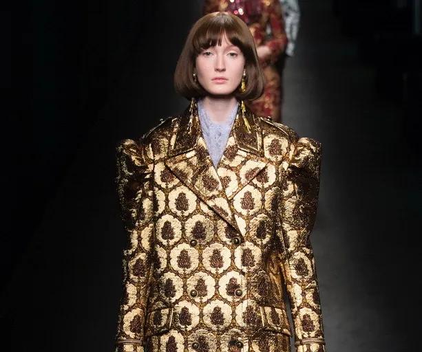 亮相gucci大秀惊艳米兰时装周,gucci展示2019早秋系列