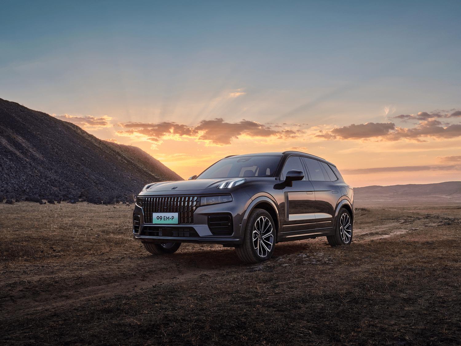 24款领克09em-p远航版改四出排气管,领克09em-p远航版2024露营模式