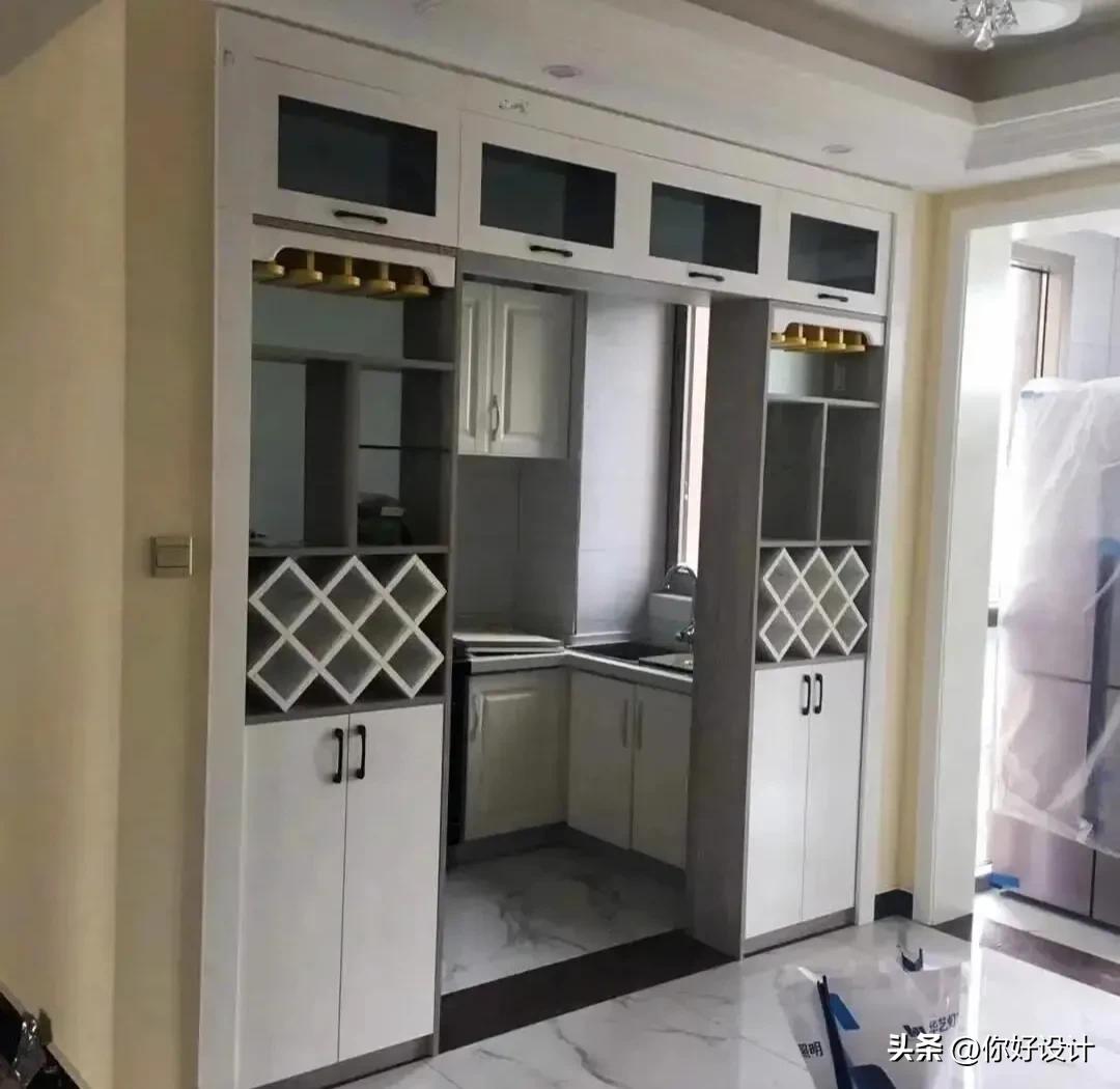 厨房隐形隔断门价格,二十公分厨房隔断柜