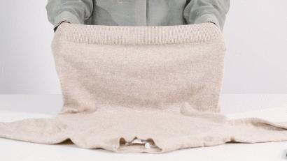 鄂尔多斯羊绒衫真假鉴别,别被骗了这才是真正的纯桑蚕丝