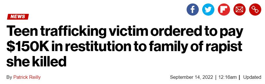 美国女孩遭杀害后残忍报复施暴者,美国15岁女孩杀害性侵者被判缓刑