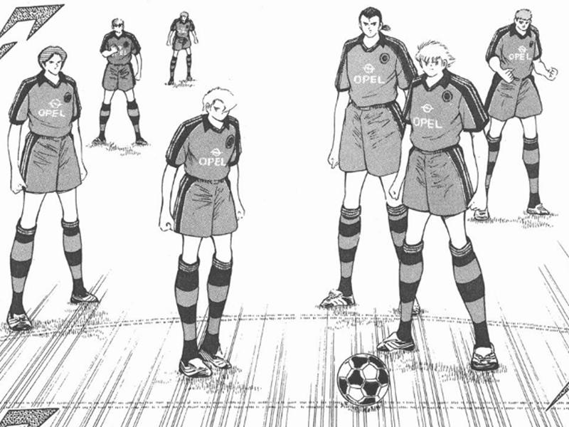 足球小将最强阵容,足球小将拜仁四巨头