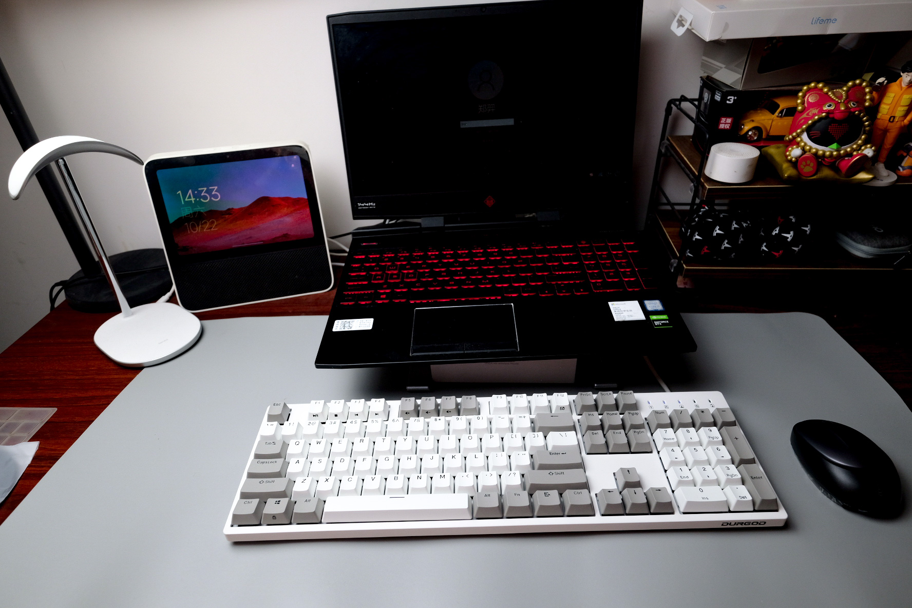 杜伽k310w键盘多少钱,杜伽k330w机械键盘评测